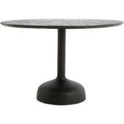 Light & Living - Eettafel TUNJA - Ø120x76 cm - Zwart