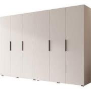 Meubella - Kledingkast Marquesa - Wit - 300 cm