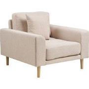 Fauteuil Zand Stof - 92x90x54cm - Lido