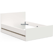 Clyde 160x200 cm bed met 2 lades - CLYDE
