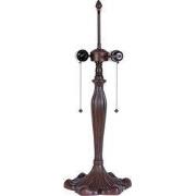 Lumilamp Lampenvoet Tafellamp Tiffany Ø 23x62 cm Bruin Kunststof