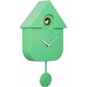 Koekoeksklok Modern Cuckoo - Groen - 8.5x21.5x41cm