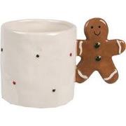 Clayre & Eef Mok 325 ml Beige Keramiek