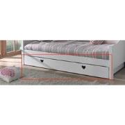 LUCEVI - Amori Rolbed/Opberglade - 90x200cm - Wit