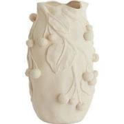 Light & Living - Vaas CHERRY - 20x19.5x30.5cm - Wit