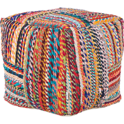 MEKHTAR  - Poef - Multicolor - 40 cm - Katoen