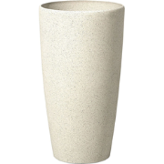 ABDERA - Plantenbak - Lichtbeige - 31 cm - Stenenmix