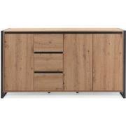 Dressoir met 3 Deuren en 3 Lades L160 cm - Denver