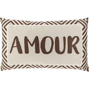 Unique Living - Sierkussen Tekst 30x50cm - Dessin 1