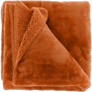 Unique Living - Plaid Torvah 150x200cm - Orange Flame