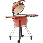 KAMADO - Houtskoolgrill - Rood - Keramiek