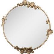 Clayre & Eef Spiegel 76x4x79 cm Goudkleurig Metaal