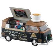 Kerstdorpminiatuur Rolling Roasters Coffee 15x8x10 cm