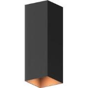 Outdoor wall light rectangle zwart II