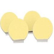 RVS haak set - Ovaal - 4 stuks voor ophangen theedoek /handdoek - Zond...