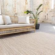 Buitenkleed Jute Outdoor beige/bruin - Polypropyleen - 200 x 290 cm - ...