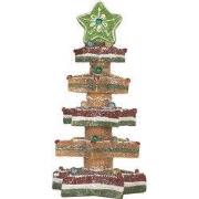 Clayre & Eef Kerstdecoratie met LED-verlichting en muziek Kerstboom 3x...