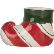 Clayre & Eef Bloempot 15x8x10 cm Rood Keramiek