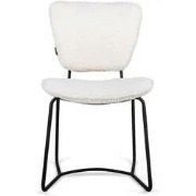 Benoa Dining Chair Amy Teddy Ivory - set van 2
