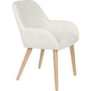 Housecraft Living Loua Eetkamerstoelen Off-White - Set van 2
