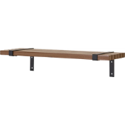 Avery houten wandplank naturel - 50 x 15 cm