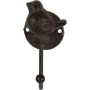 Clayre & Eef Wandhaak 5x9x10 cm Bruin Metaal