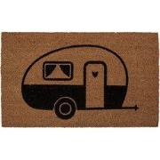 Clayre & Eef Deurmat 75x45x1 cm Bruin Kokos