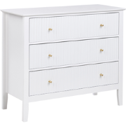 ASSISI - Dressoir 3 lades - Wit - MDF