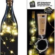 Kurk met LED - Flesverlichting - Sfeerverlichting - Flessenlamp - Wijn...