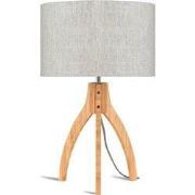 Tafellamp Annapurna - Naturel/Bamboe - Ø36cm