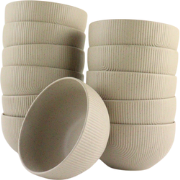 OTIX Soepkommen - Zonder Oor - Set van 12 - Schaaltjes - 600ml - Caram...