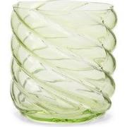 Rivièra Maison Swirl: theelichthouder gedraaid lichtgroen