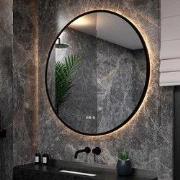 Badkamerspiegel - 120cm - Zwart Frame