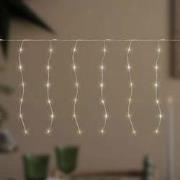 LED lichtgordijn 6 m met 240 LED's warm wit IP44