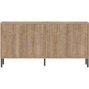 Buffet met 4 deuren, gestreept, L150 cm - EVOLET