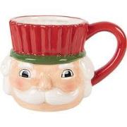 Clayre & Eef Mok Notenkraker 350 ml Rood Keramiek