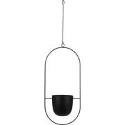 Mica Decorations Dexter Hangpot - L24 x B14 x H83 cm - Zwart
