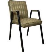 Starfurn Eetkamerstoel Tivoli Bull | Mosgroen | Met armleuning - set v...