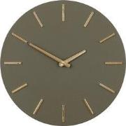 Brixen wall clock d. green - w4xd35,5cm