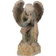 Clayre & Eef Beeld Engel 65 cm Groen Magnesium (MGO)