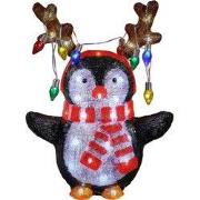 Luca Lighting Kerstverlichting Buiten Penguin - L32 x B21 x H42 cm - M...