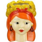 Mica Decorations Funny Bloempot Binnen - H25 x Ø20 cm - Dolomiet - Gee...