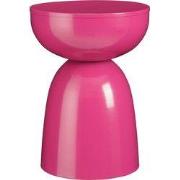 Mica Decorations Elliot Bijzettafel - H45 x Ø32 cm - IJzer - Fuchsia