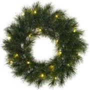 Black Box Trees Glendon Kerstkrans met LED Verlichting - Ø60 cm - Groe...