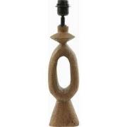 Light & Living - Lampvoet DJANGO - 11x9x45cm - Bruin