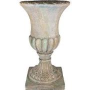 Clayre & Eef Bloempot 44x44x75 cm Groen Beige Magnesium (MGO)