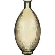 Mica Decorations Firenza Fles Vaas - H59 x Ø29 cm - Gerecycled Glas - ...