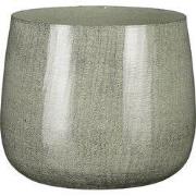 Benson pot round l. grey - h22xd24cm