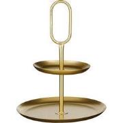 Mica Decorations  Rama Etagere 2 Laags - L28 x B28 x H36 cm - Metaal -...