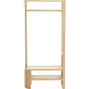 Light & Living - Kapstok GAIOS - 85x30x180cm - Bruin